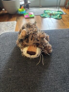 Y2K Vintage Ganz Webkinz Plush Leopard Stuffed Animal - Brown & White